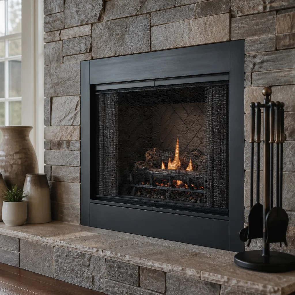 Gas fireplace service